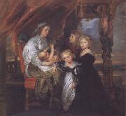 Peter Paul Rubens The Family of Sir Balthasar Gerbier (mk01) Sweden oil painting artist